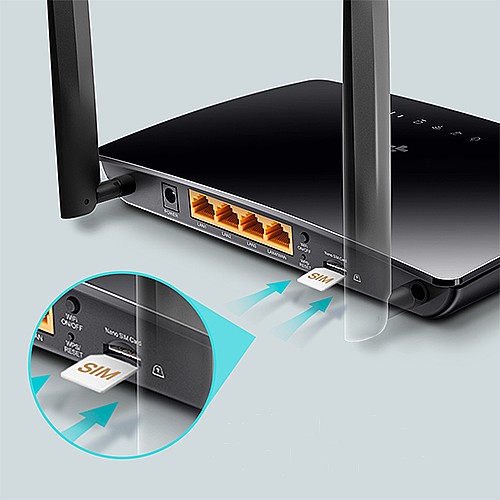 ��� ���� TP LINK ���� ���� ��� MR6400 4G SIM 300MBP