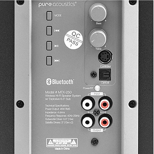 ����� ������� ����� ���� PURE ACOUSTICS ��� MTX250