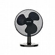 מאוורר שולחני מעוצב MATRIX מטריקס דגם MX-DTFAN12-40W-BK מאוורר שולחני מעוצב MATRIX מטריקס דגם MX-DTFAN12-40W-BK