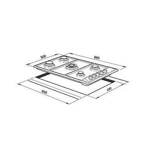������ �� 5 ����� ���� DELONGHI ������ ��� NDG106X