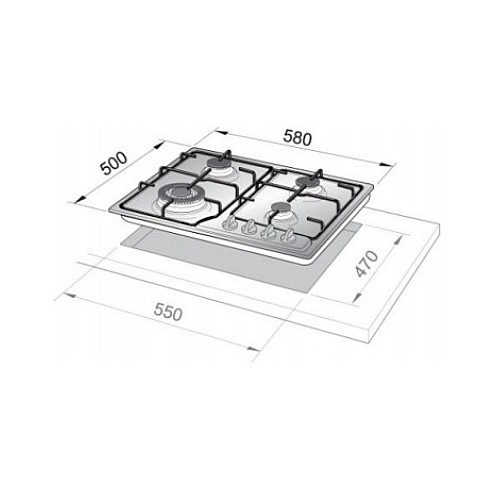 ������ �� 58 �"� ���� DELONGHI ������ ��� NDG70X