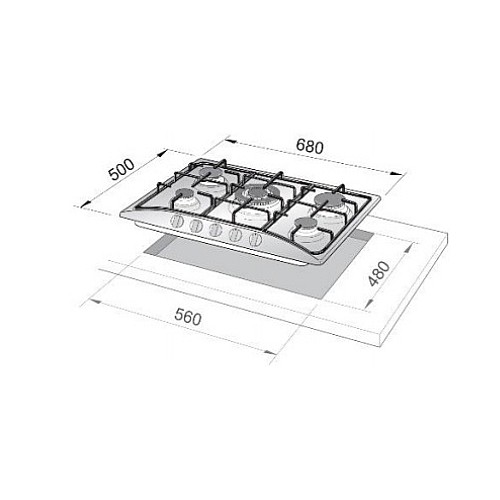 ������ �� 5 ����� ���� DELONGHI ������ ��� NDG81AN