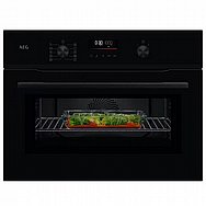 תנור בנוי משולב מיקרוגל AEG אאג דגם NKK6N501B תנור בנוי משולב מיקרוגל AEG אאג דגם NKK6N501B