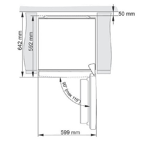���� 4 ����� SBS ���� 120 ���� GORENJE ������� ��� NRK6192SYBK
