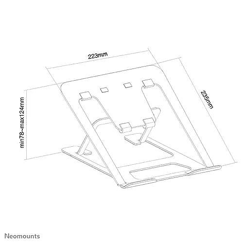 ���� ����� ����� ���� 10-17" NEO MOUNTS ���������� ��� NSLS085BLACK