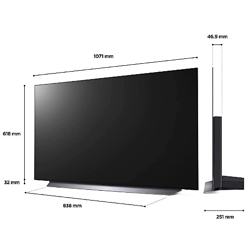 ��� ������� ����������� LG OLED EVO - ����� 48 ���� SMART TV ���������� 4K ��� OLED48C26LA