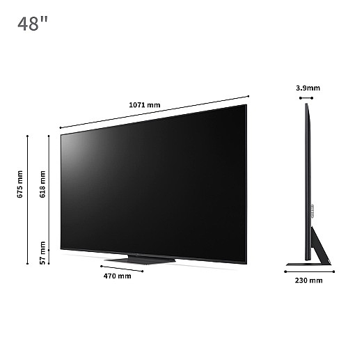 ��� ������� ����������� EVO LG OLED - ����� 48 ���� SMART TV  ���������� 4K ���: OLED48C36LA