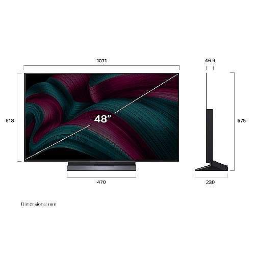 �������� ���� 48" LG OLED �� �� ��� OLED48C56LA