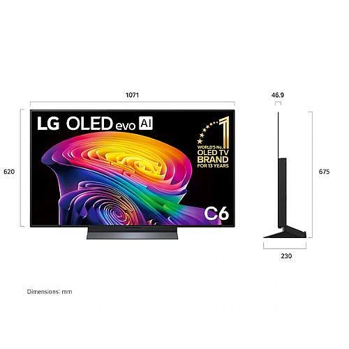 �������� ���� "48 LG EVO AI �� �� ��� OLED48C66LA