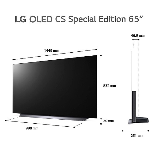 �������� ����� OLED CS SPECIAL EDITION LG ����� 65 ���� SMART TV ���������� 4K ���: OLED65CS6LA