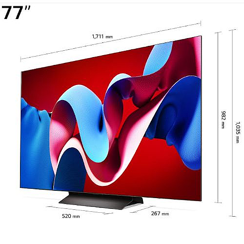 �������� ���� "77 4K �� ���� ���� 9 ��� 7 ���� LG �� �� ��� OLED77C46LA