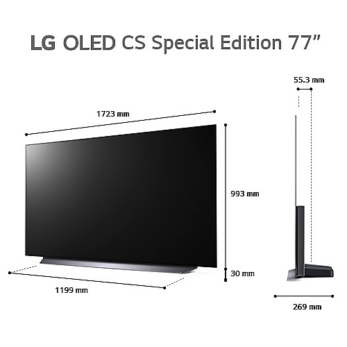 �������� ����� OLED CS SPECIAL EDITION LG ����� 77 ���� SMART TV ���������� 4K ���: OLED77CS6LA