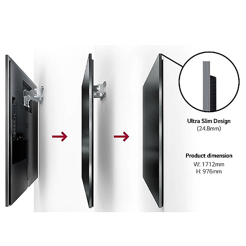��� �������� ����������� LG OLED EVO GALLERY EDITION - ����� 77 ���� ���� ���������� 4K ��� OLED77G26LA