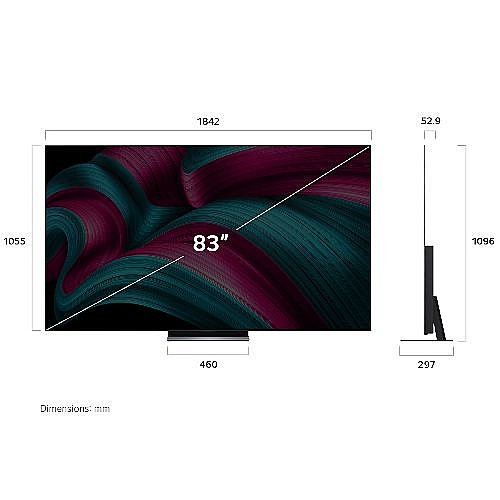 �������� "83 ���� LG OLED ���������� LG 4K �� �� ��� OLED83C56LA
