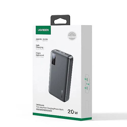 ����� ����� UGREEN 20000MAH 20W PD ��-���� ��� PB312 25683
