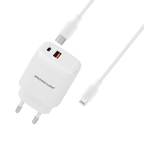 ���� ��� ���� 18W ���� SILVER LINE ����� ���� ��� PD20W + QC3.0
