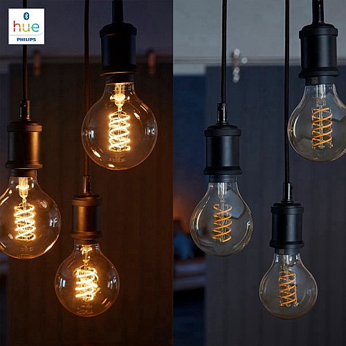 ���� ���� ����� ������ ���� PHILIPS ������ ��� HUE 7W A60 E27 WHITE FILAMENT