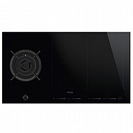 כיריים אינדוקציה משולבים גז 90 ס"מ מבית SMEG סמאג דגם PM6912 כיריים אינדוקציה משולבים גז 90 ס"מ מבית SMEG סמאג דגם PM6912