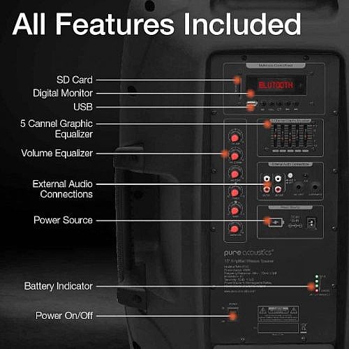 ������� ������ 15� �� ��� ���������� ���� PURE ACOUSTICS  ���� �������� ��� PMW3015
