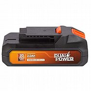 סוללה נטענת 20 וולט DUAL POWER דואל פאוור דגם 106 POWDP9021 סוללה נטענת 20 וולט DUAL POWER דואל פאוור דגם 106 POWDP9021