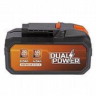 סוללה נטענת 40 וולט DUAL POWER דואל פאוור דגם 106 POWDP9040 סוללה נטענת 40 וולט DUAL POWER דואל פאוור דגם 106 POWDP9040