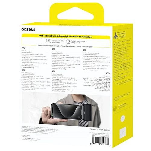����� ����� BASEUS ����� ��� POWE RBANK 5000MAH