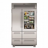 מקרר ומקפיא עם דלת זכוכית מבית SUB ZERO סאב זירו דגם PRO4850G מקרר ומקפיא עם דלת זכוכית מבית SUB ZERO סאב זירו דגם PRO4850G