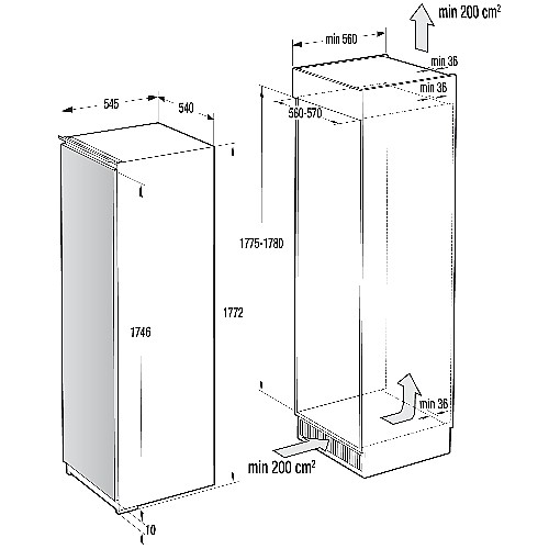 ���� �������� ��� ����� ���� GORENJE ������� ��� RI2181A1