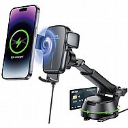 מעמד טעינה אלחוטית עם חיישן GRIPQI גריפקי דגם XW50 RP155 מעמד טעינה אלחוטית עם חיישן GRIPQI גריפקי דגם XW50 RP155