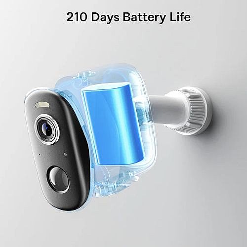 ���� 2 ������ �������� BASEUS ��� SECURITY N1 OUTDOOR CAMERA 2K 2CAM KIT