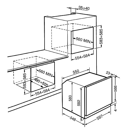 ���� ���� 60 �"� ���� SMEG ���� ��� SFP109S