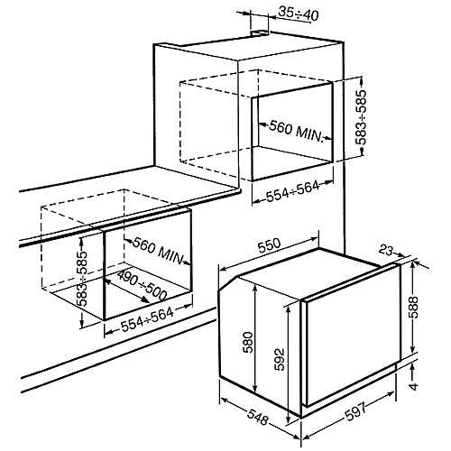 ���� ���� 60 �"� ���� SMEG ���� ��� SFP805