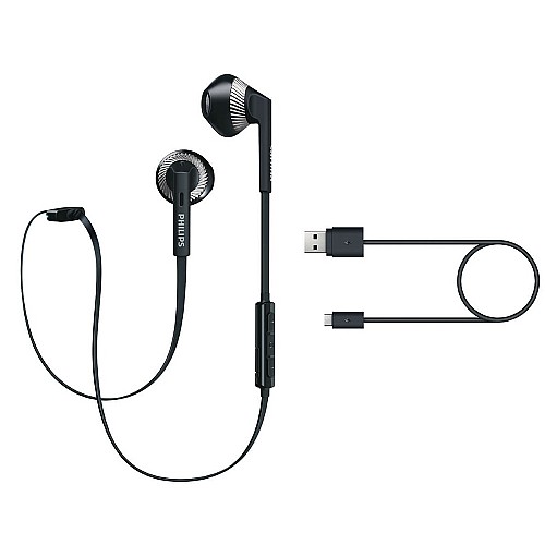 ������� IN-EAR BLUETOOTH ���� PHILIPS ������ ��� SHB5250BK