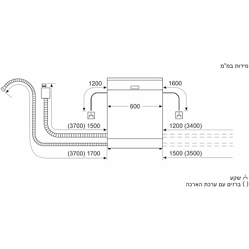 ���� ���� 60 �"� ���� BOSCH ��� ��� SMS6ZDI48E