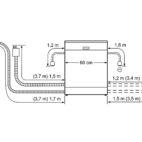 ���� ���� ��� 60 �"� ���� SIEMENS ����� ��� SN236I00JE