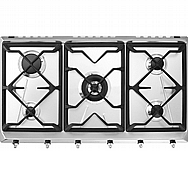 כיריים גז 5 מבערים מבית SMEG סמאג דגם SRV596GM5 כיריים גז 5 מבערים מבית SMEG סמאג דגם SRV596GM5
