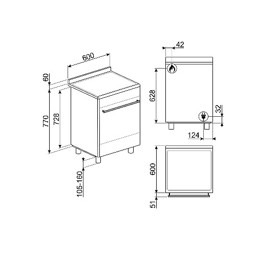 ���� ����� ������ ���� SMEG ���� ��� SSA60MX9