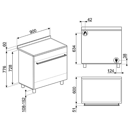 ���� ����� ������ �� 90 �"� ���� SMEG ���� ��� SSA91MAP9
