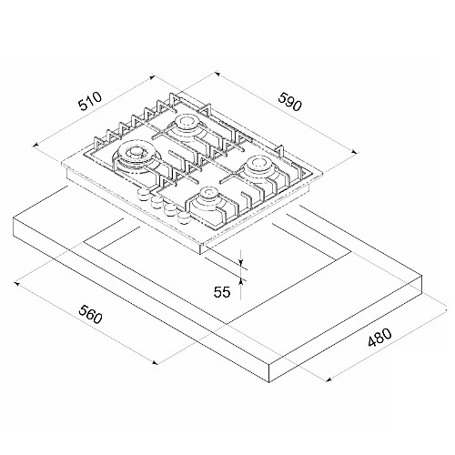 ������ �� 60 �"� ������� �������� ���� STEEL ����� ST6061IX