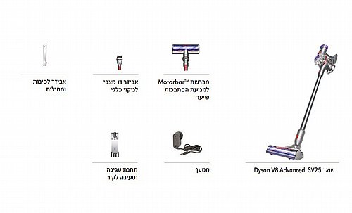 ���� ������ DYSON ������ ��� SV25 V8 ADVANCED