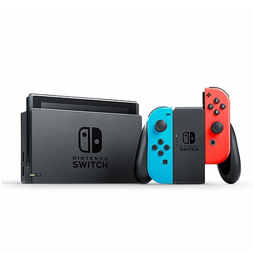 ������� ���� ���� NINTENDO ������� ���  SWITCH V2 NEON BLUE & RED JOY