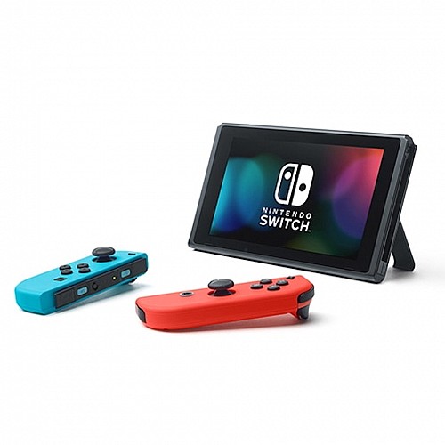 ������� ���� ���� NINTENDO ������� ���  SWITCH V2 NEON BLUE & RED JOY