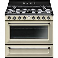 תנור משולב עם כיריים גז בעיצוב רטרו SMEG סמאג דגם TR90P9 תנור משולב עם כיריים גז בעיצוב רטרו SMEG סמאג דגם TR90P9