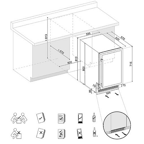 ���� ��� �������� 40 ������� ���� VINTEC ����� ��� V40SGES3-VWS050SSB