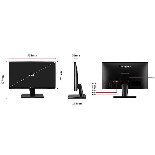 ��� ���� "22 ���� VIEWSONIC ��� ����� ��� VA2215-MH