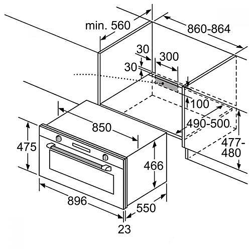 ���� ���� 90 �"� ���� BOSCH ��� ��� VBC5580S0 