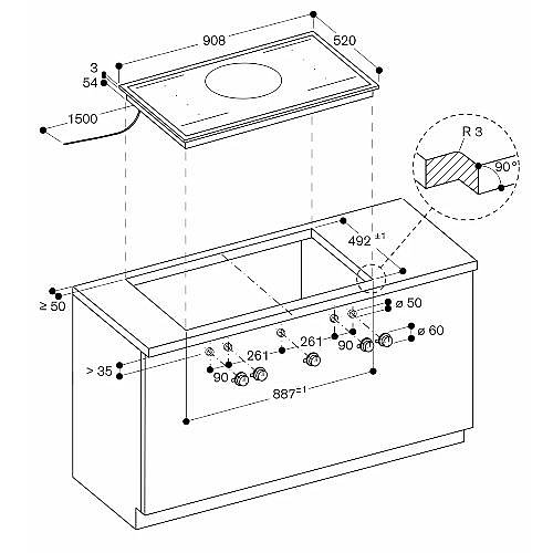 ������ ��������� 90 �"� GAGGENAU VI492115