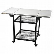 שולחן עגלה לטאבון כולל 2 מדפי צד VIKING ויקינג דגם 22409 שולחן עגלה לטאבון כולל 2 מדפי צד VIKING ויקינג דגם 22409