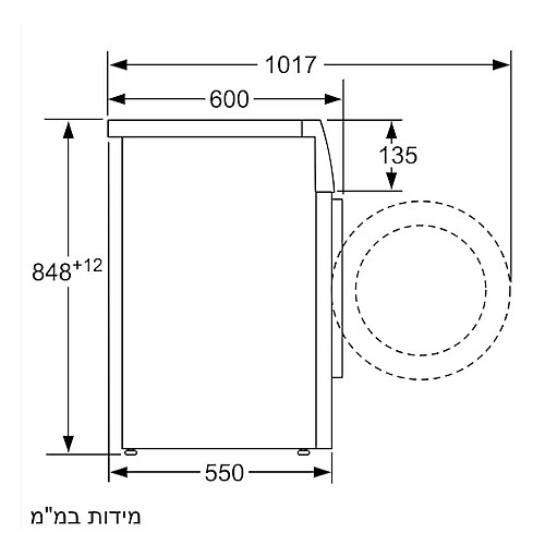 ����� ����� 7 �"� ���� BOSCH ��� ��� WAN24552IL