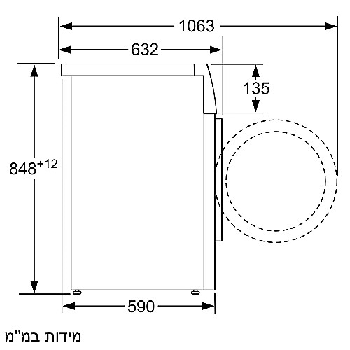 ����� ����� 10 �"� ���� BOSCH ��� ��� WAX32M10IL